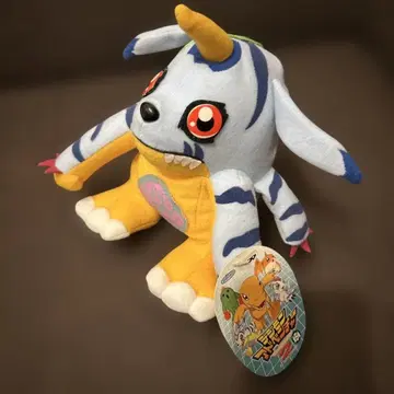 (1952) 택 포함 당시물 디지몬 어드벤처 가브몬 봉제 인형