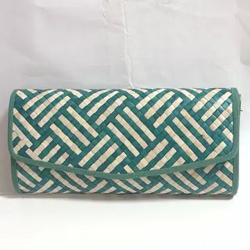 [ 새상품 ] 기모노관 팬더너스 클러치백 그린