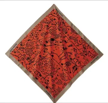 mont-bell 몽벨 빅뱅 반다나 오렌지