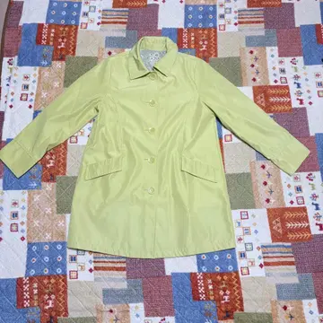 [새상품급] Grace Gallery 스프링 코트 L 사이즈 라임 그린