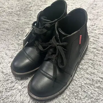 BOBSON 블랙 하이컷 부츠 박스 포함