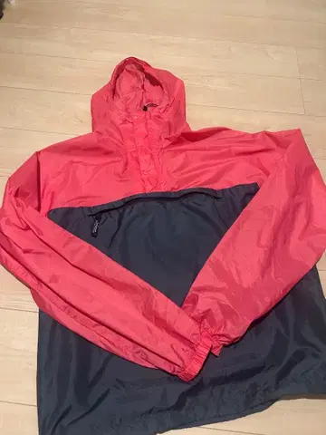 레어 90년대 Patagonia 페더 웨이트 쉘 풀오버 아노락
