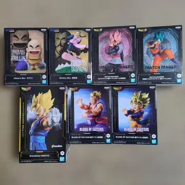 드래곤볼 프라이스 피규어 묶음 판매 7체 세트 베지트 로제