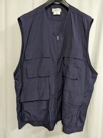 차오패닉 티피 나일론 밀리터리 베스트 낚시용 조끼 네이비 L