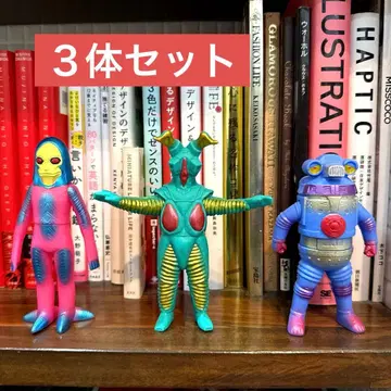 울트라맨 카이주 컬러즈 2 제튼 다다 세븐가 소프비 3체 세트