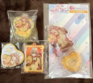 100카노 WEB 복권 인덴 토네 아크릴 스탠드 캔뱃지 아크릴 키링