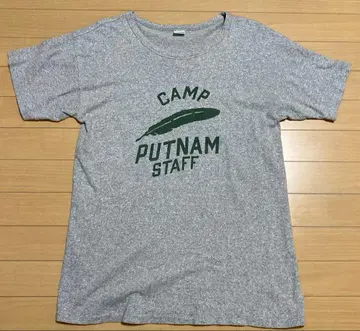 Champion T셔츠 바터 복각 88/12 L 침염 프린트