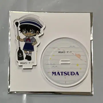 명탐정 코난 카페 2026 미니 아크릴 스탠드 마린ver. 마츠다 진페이