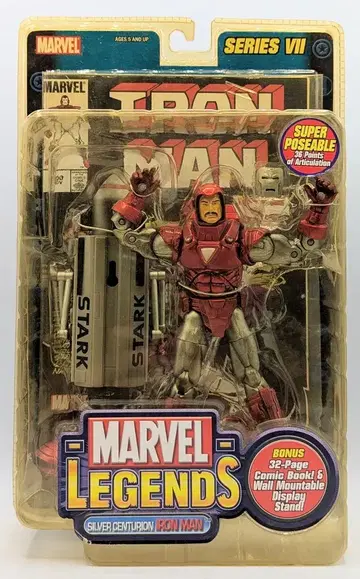 TOYBIZ 시리즈 07 실버 센츄리온 아이언맨 6인치