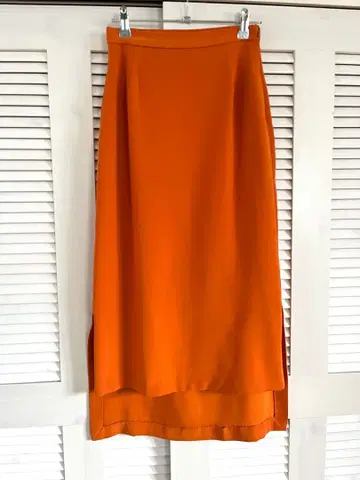 CLANE 클라네 타이트 스커트 오렌지
