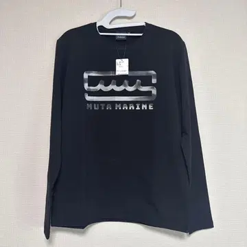 MUTA MARINE BOX LOGO FILM 스트레치 티셔츠 롱티