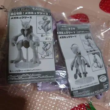 메가 뮤츠 X Y 피규어 세트 반다이