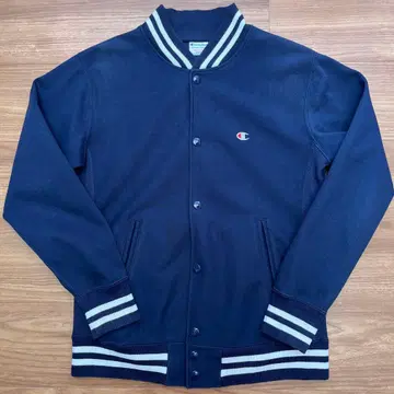 챔피온 리버스 위브 자켓 WINDSTOPPER M 네이비