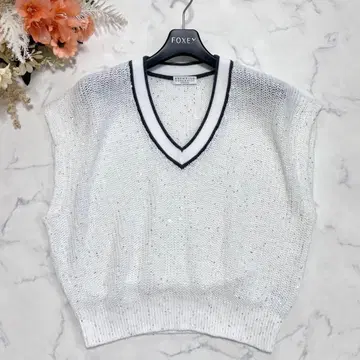 BRUNELLO CUCINELLI 잉글리시 린넨 베스트