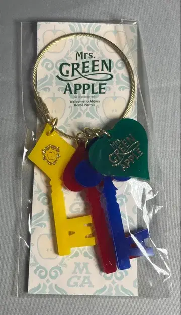 Mrs. GREEN APPLE 미세스 그린 애플 키링