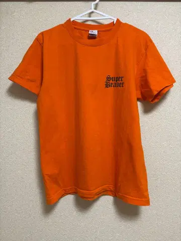 Super Beaver 오렌지 T셔츠