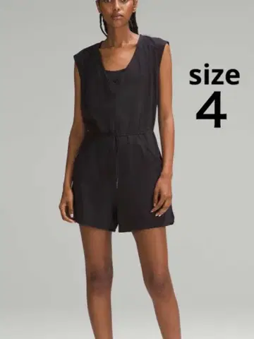 새상품 룰루레몬 프렌치 테리 V넥 롬퍼