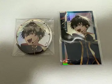 니지페스 사에키 잇테츠 캔뱃지 반짝이는 카드