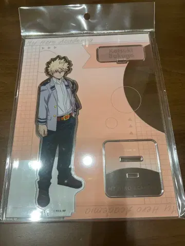 나의 히어로 아카데미아 에필로그 비주얼 아크릴 스탠드 바쿠고 카츠키