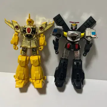 용사 시리즈 황금용사 골드란 용자경찰 제이데커 타카라 2체 세트