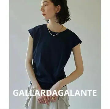 개럴개런트 심플 티셔츠 네이비 프리 사이즈