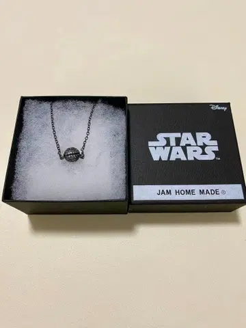 새상품 JAM HOME MADE 스타 워즈 데스 스타 목걸이 박스 포함