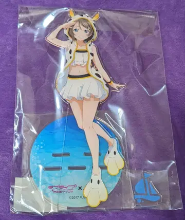 러브 라이브 선샤인 테라 아크릴 스탠드 와타나베 요 아와시마 마린 파크