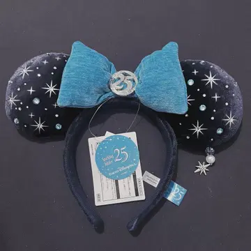 도쿄디즈니씨 25주년 스파클링 쥬빌리 머리띠