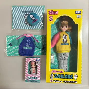 리카짱 복권 x SAILORS 세일러즈 4점 세트