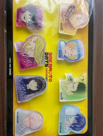 SAKAMOTO DAYS 17권 아크릴 배지 세트