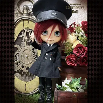 관모 & 코트 세트 (블랙) 브라이스 아웃핏