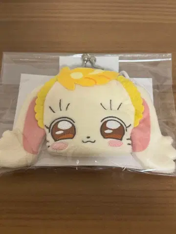 오쟈마녀 도레미 애니멀즈 봉제 인형 가마구치 파우치 하나견