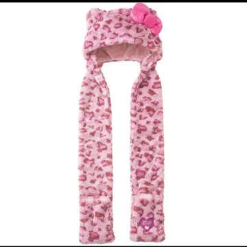 유니버셜 USJ 헬로키티 키티 머플러 모자 머리띠 캡