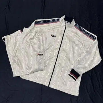 FILA 셋업 상하의 저지 트랙 자켓 래글런 휠라