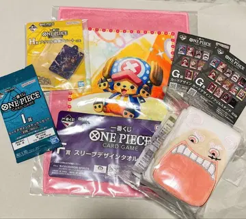 제일복권 원피스 카드 게임 E상 봉제 인형 멀티 카드 케이스 등