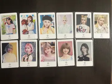 NiziU 리쿠 포토 카드 묶음 판매 11장