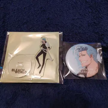 BLEACH WORLD 그림죠 아크릴 스탠드 캔뱃지 세트