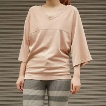 INSCRIRE 아메리칸 풋볼 T셔츠 베이지