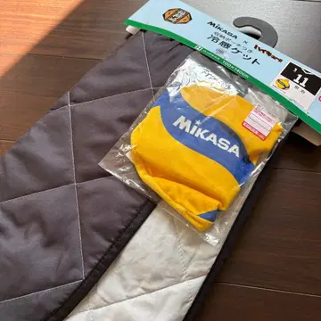 하이큐 MIKASA 공 모양 파우치 포함 냉감 담요 미야 오사무 새상품