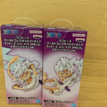 원피스 몽키 D 루피 메탈릭 컬러ver. 미개봉 2종 세트 미개봉