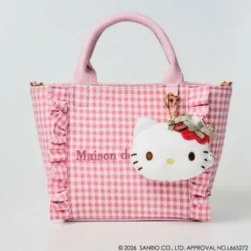 Maison de FLEUR x HELLO KITTY 딸기 봉제 인형 참