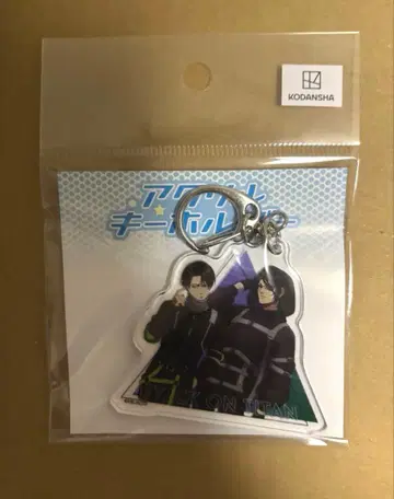 진격의 거인 아크릴 키링 사이버 펑크ver. 리바이&한지