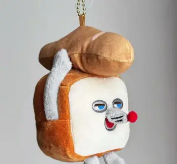 빵도둑 봉제 인형 키링 참