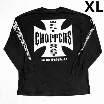 west coast choppers 아이언 크로스 롱 T 빈티지
