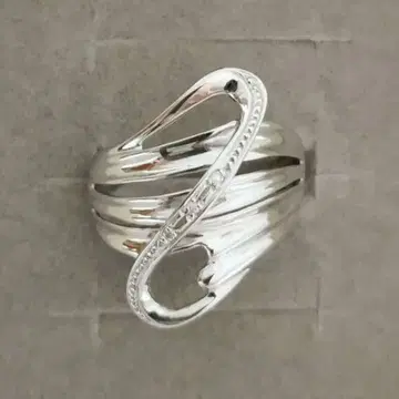 쥬얼리 츠츠미 10금 WG 다이아몬드 반지