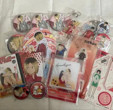 하이큐!! 코즈메 켄마 묶음 판매 캔뱃지 아크릴 스탠드 키링