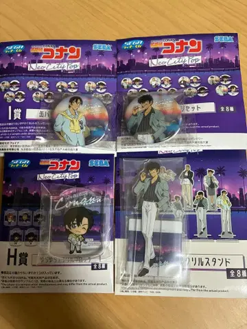 명탐정 코난 세가 럭키 쿠지 마츠다 진페이 & 하기와라 켄지