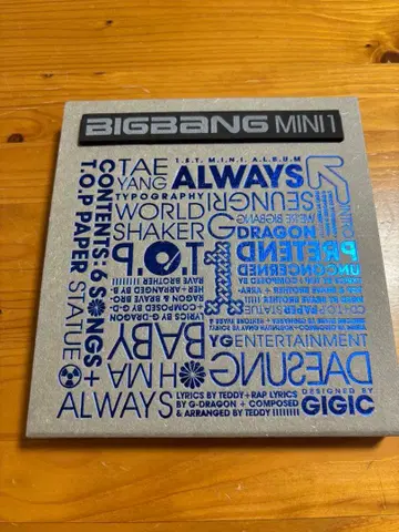 BIGBANG 1st MINI ALBUM [ ALWAYS ] 한국반 CD