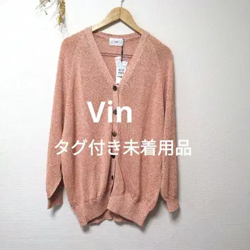 Vin 반 믹스 컬러 가디건 상의 야마다야 일본제