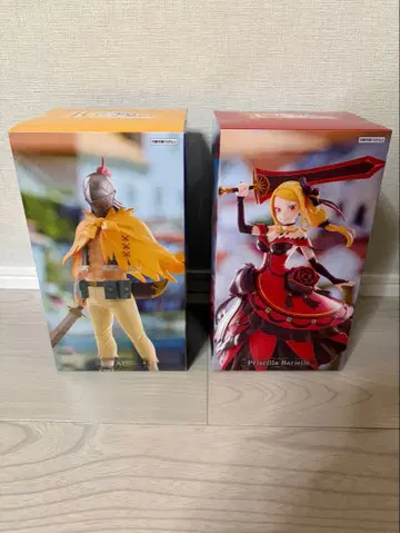 [미개봉 GiGO한정판] Re: 제로 피규어 프리실라 알 2체 세트